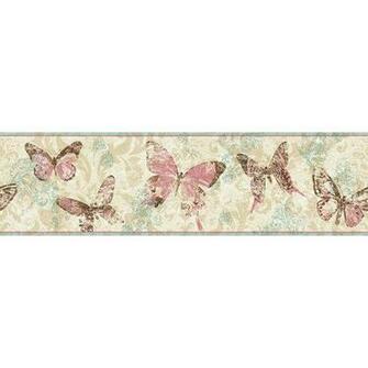 Walmart Ip Better Homes And Gardens Butterflies Border