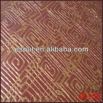 Pvc Vinly Wallpaper Deep Embossed Wallcovering 3d Effect
