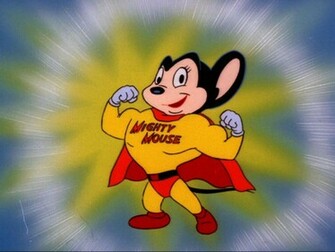 Mighty Mouse Cartoon Pictures Widescreen HD Wallpaper