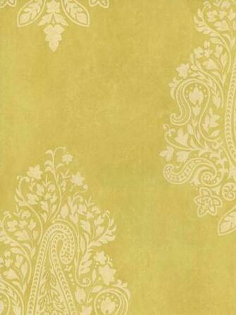 American Blinds And Wallpaper On Yellow