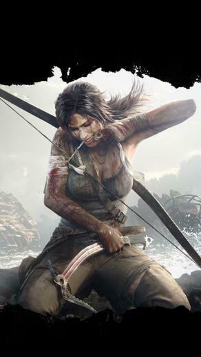 Tomb Raider iPhone 5s Wallpaper