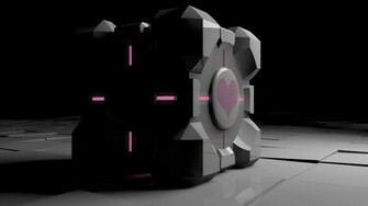 Companion Cube Portal By Demonkabuto