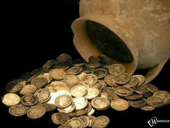 Wealth Gold Money Black Background HD Wallpaper