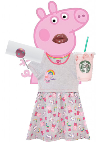 Peppa Pig Baddie Outfit Shoplook