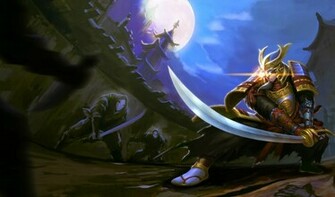 Master Yi League Of Legends Wallpaper Desktop
