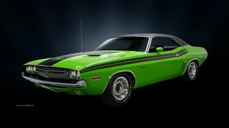 Muscle Cars Dodge Challenger Rt Mopar High Wallpaper With