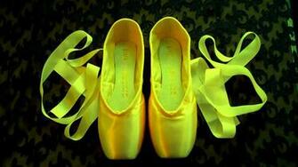 Healing Ministry Lavender Yellow Pointe Shoe Pic Wallpaper