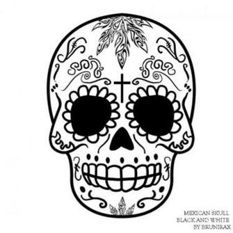 Mexican Skull Art Image Pictures Becuo