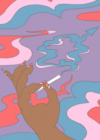 Weed Blunt Wallpaper