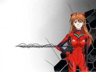 Asuka Langley Sohryu Anime Wallpaper Image Featuring Neon Genesis