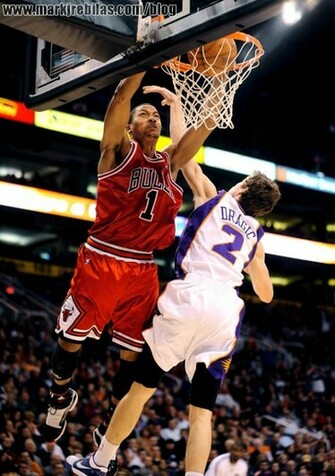 Derrick Rose Wallpaper Dunk