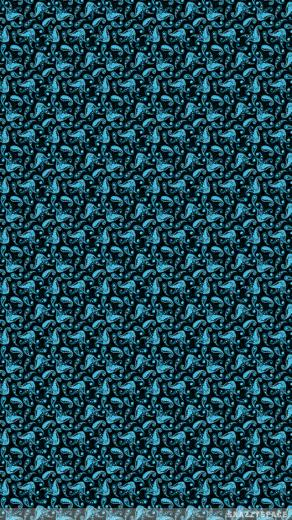 Blue Bandana Wallpaper iPhone