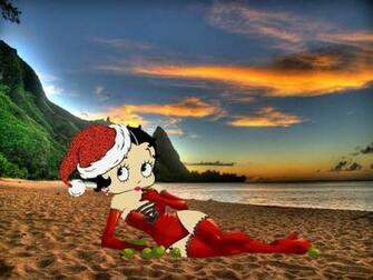 Betty Boop Christmas Wallpaper