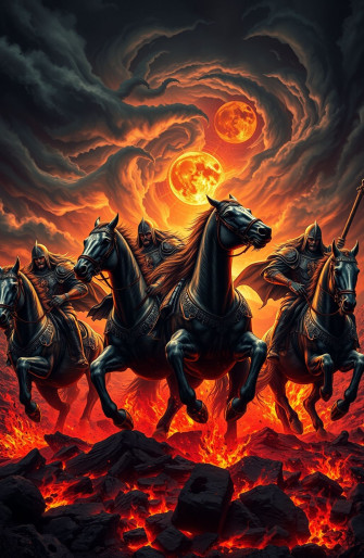 Four Horsemen Of The Apocalypse Wallpaper