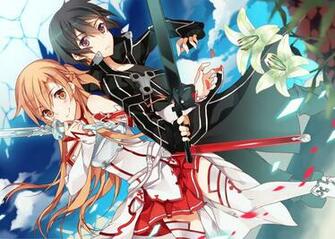 Kirito Asuna Sword Art Online HD Wallpaper