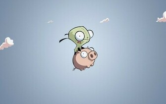 Gir And Pig Invader Zim Wallpaper