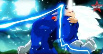 Mastar Media Anime War Vegeta Powering Up Omni Super Saiyan God