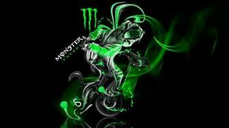 Monster Energy Green Fantasy Wallpaper Desktop
