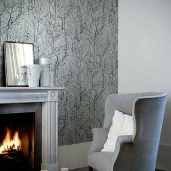 Modern Wallpaper Grey Shades Of