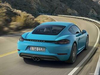 Porsche Cayman S Rear HD Wallpaper