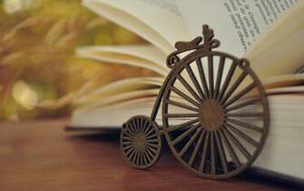 Book HD Wallpaper Bicylce