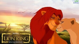 Simba And Nala HD Wallpaper The Lion King