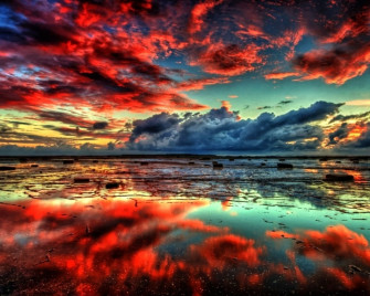 Nature Sun Fantasy Art HDr Photography Skyscapes Wallpaper