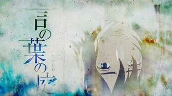 Garden Of Words Desktop And Mobile Wallpaper Wallippo