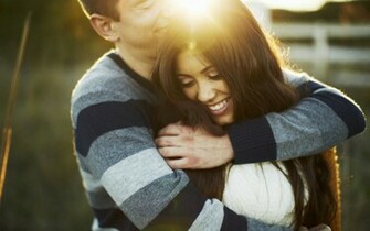 Girl Boy Couple Love Hug