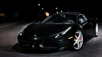 Black Ferrari Wallpaper HD For Desktop Clipartsgram