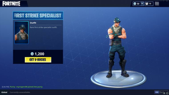 So The First Strike Specialist Has A Camo Pattern On His Arms