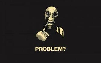 Gas Mask Computer Wallpaper Desktop Background