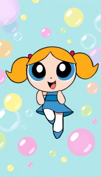 Bubbles Powerpuff Girls Wallpaper