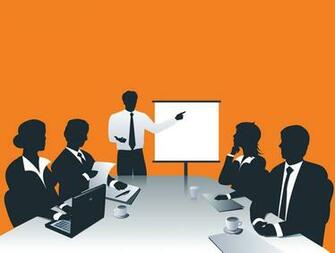 Business Presentation Meeting Background Wallpaper For Powerpoint