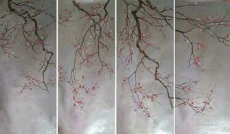 Griffin Wong Elegance In Silk Hand Painted Wallpaper Design