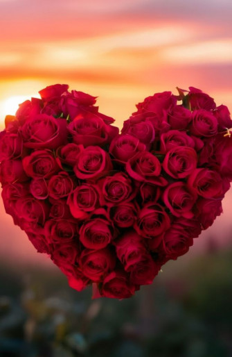 Heart HD Wallpaper In Full Screen
