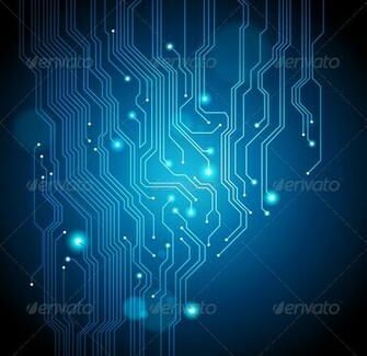 Abstract Circuit Board Background Technology Conceptual