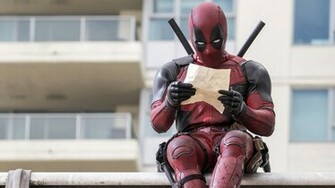 Deadpool Reading Screenshot Movie Wallpaper HD