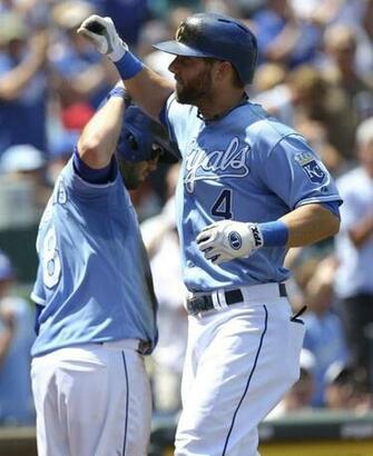 Alex Gordon Mike Moustakas Boston Red Sox Ingv Ws Fjx
