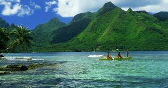 Tahiti Isl Murea Wallpaper