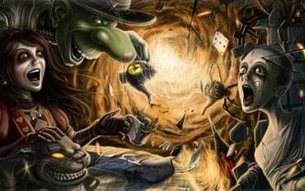 Macabre Girls Video Games Wallpaper