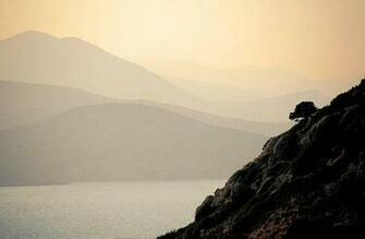 We See Here How The Mountains In Background Has Lest Contrast Than