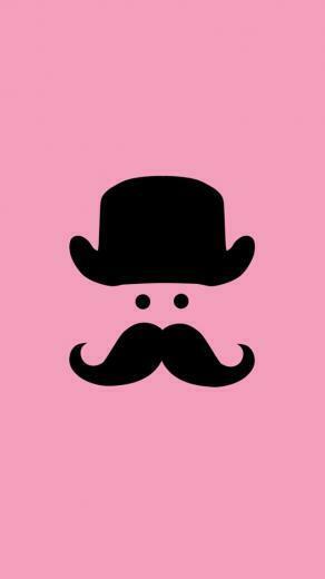 Labels iPhone Wallpaper Moustache