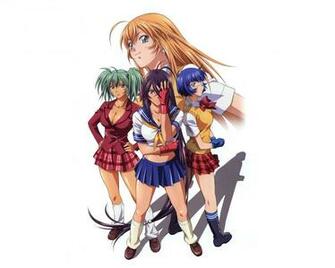 Anime Ikki Tousen Wallpaper
