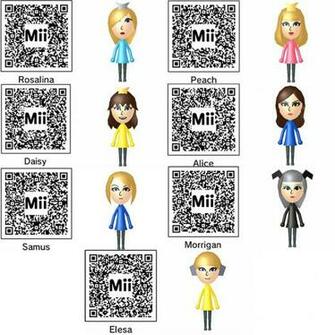 Nintendo 3ds Mii Qr Codes Quotesclub