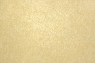 Banana Mania Blond With Floral Swirls And Crinkles Background