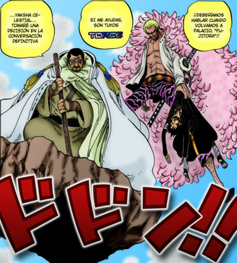 Fujitora Doflamingo And Law By Toree182