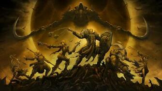 Diablo Barbarian Witch Doctor Wizard Monk Demon Hunter Classes
