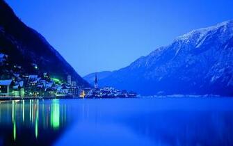 Night City Scene Photography Wallpaper