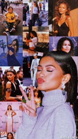 Zendaya Wallpaper Bad Girl Pink Aesthetic